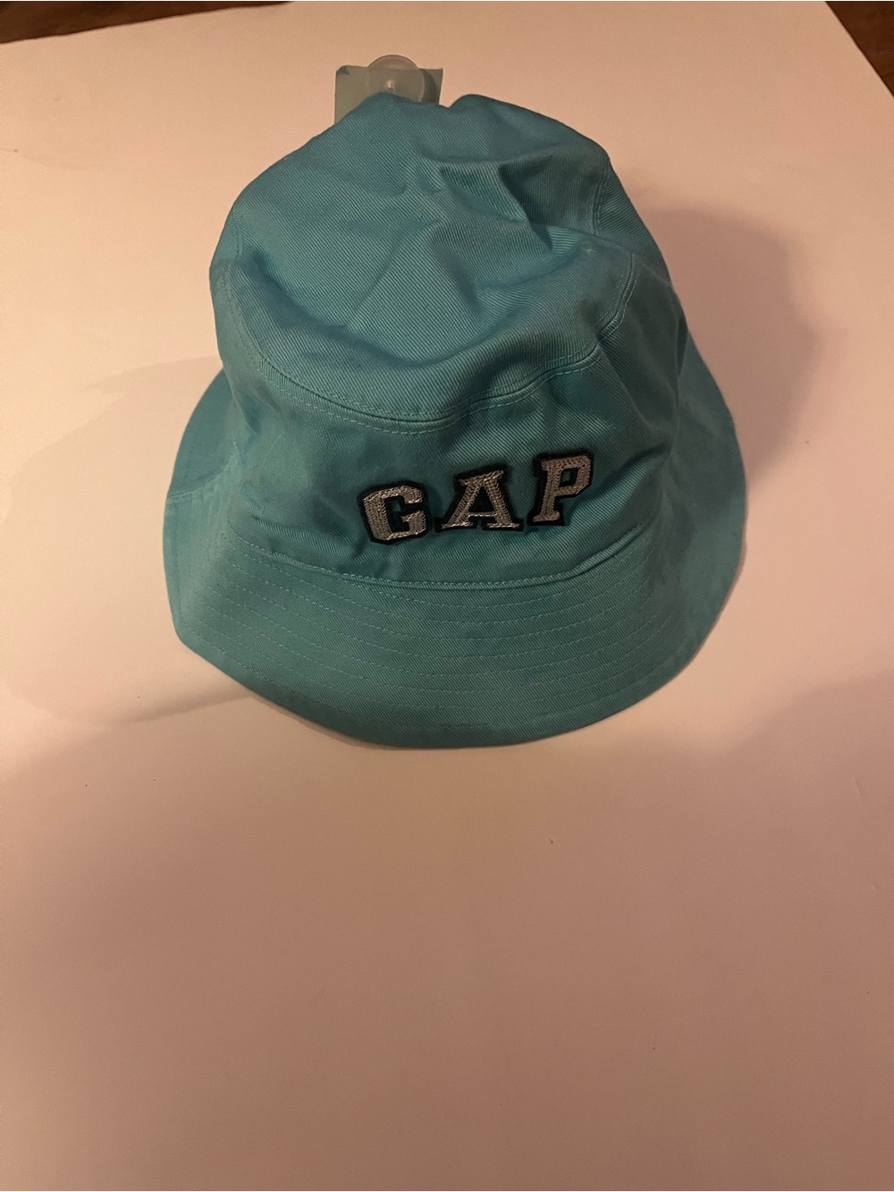 GAP Kids Teal Bucket Hat with Embroidered Logo